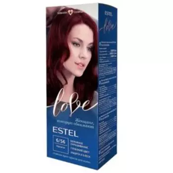 Краска-крем для волос Estel Love 6/56 Махагон