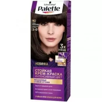 Краска-крем для волос Palette Icc 3, каштановый, 50 мл