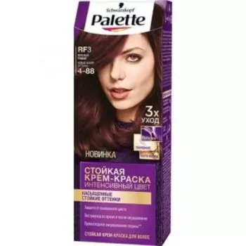Краска-крем для волос Palette Icc RF3, красный гранат