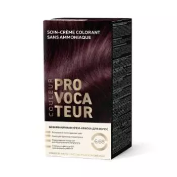 Краска-крем для волос Provocateur Couleur, 6.68 Пурпурная орхидея, 40/80/15 мл, безаммиачная