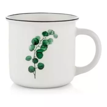 кружка GREEN TWIG 380мл, фарфор