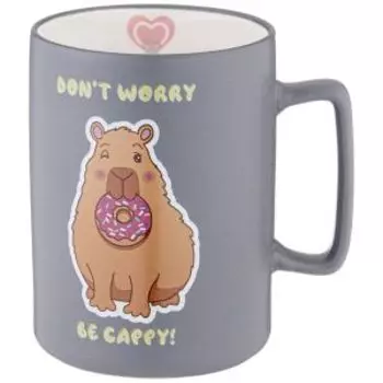 кружка LEFARD Don’t worry be cappy 400 мл, фарфор