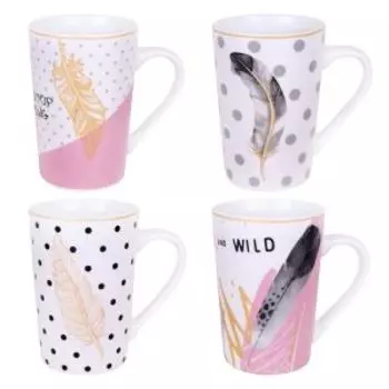 Кружка Wild, 380 мл, фарфор, в ассортименте