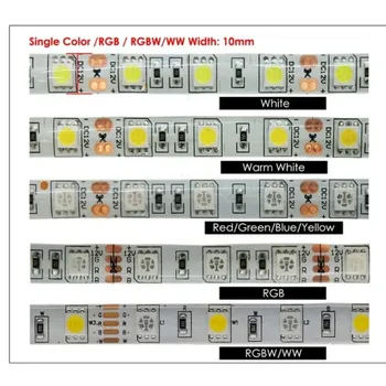 Светодиодная лента TAKEY RGB теплый белый 5 м