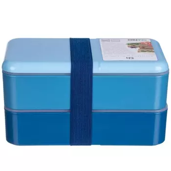 Ланч-бокс 18 х 10 см Excellent Houseware голубой