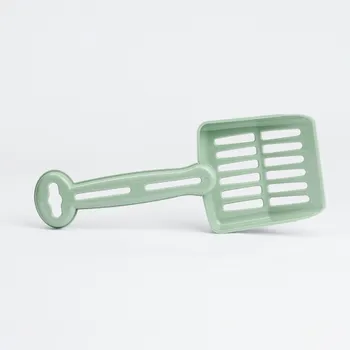 Georplast Совок для туалета для кошек, 26x10 см, мятный