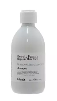 Nook Шампунь для ежедневного ухода Biancospino&amp;Aloe Vera, 300 мл (Nook, Beauty Family)