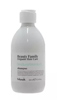 Nook Шампунь для сухих и тусклых волос Basilico&amp;Mandorla, 300 мл (Nook, Beauty Family)