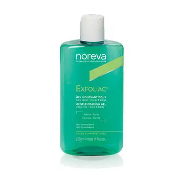 Noreva Эксфолиак Гель для лица мягкий очищающий 250 мл (Noreva, Exfoliac)