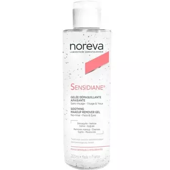 Noreva Смягчающее желе для снятия макияжа, 200 мл (Noreva, Sensidiane)