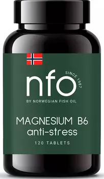 Norwegian Fish Oil Комплекс "Магний В6", 120 таблеток (Norwegian Fish Oil, Витамины)