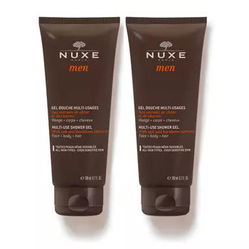 Nuxe Набор: Гель для душа для мужчин, 200 мл х 2 шт (Nuxe, Men)