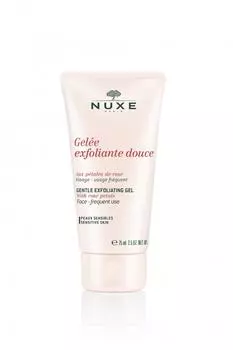 Nuxe Нежный эксфолиирующий гель с лепестками роз 75мл (Nuxe, aux Petales de Rose)