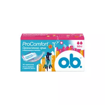 O.B. Тампоны мини 16 штук (O.B., ProComfort)