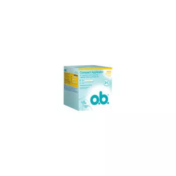 O.B. Тампоны с аппликатором нормал 16 штук (O.B., Compact Applicator)