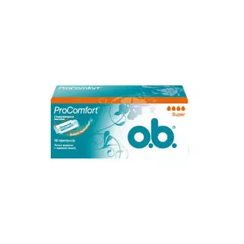 O.B. Тампоны супер 16 штук (O.B., ProComfort)