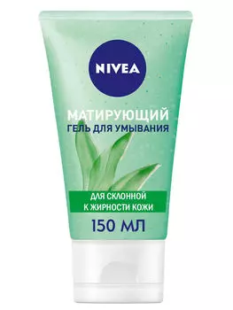 Nivea Гель для умывания матирующий для склонной к жирности кожи 150 мл (Nivea, Уход за лицом)