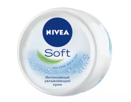 NIVEA Интенсивный увлажняющий крем Nivea Soft, 200 мл (NIVEA, Уход за телом)