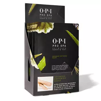 O.P.I Увлажняющие одноразовые носки 12 шт (O.P.I, ProSpa)
