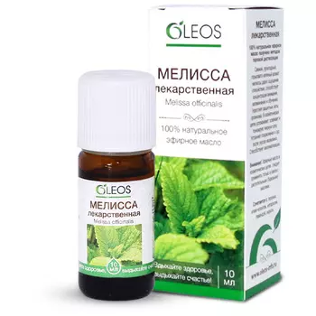 Oleos Масло эфирное Мелисса лекарственная 10 мл (Oleos, Масло эфирное)