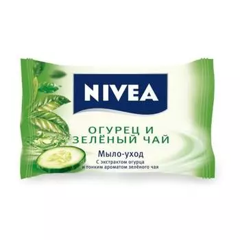 NIVEA Мыло-уход Огурец и зелёный чай, 90 гр (NIVEA, Уход за телом)