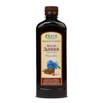 Oleos Масло Льняное 500 мл (Oleos, Пищевое масло)