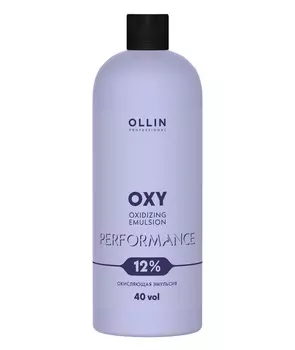 Ollin Professional Окисляющая эмульсия 12% 40 vol, 1000 мл (Ollin Professional, Performance)