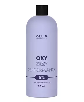 Ollin Professional Окисляющая эмульсия 6% 20 vol, 1000 мл (Ollin Professional, Performance)