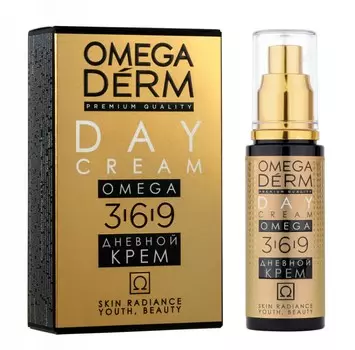 Omegaderm Дневной крем «Интенсивное увлажнение» Omega 3 6 9, 50 мл (Omegaderm, Для лица)
