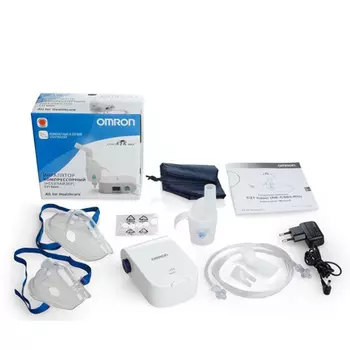 Omron Ингалятор С21 Basic компрессорный (Omron, Ингалятор компрессорный)