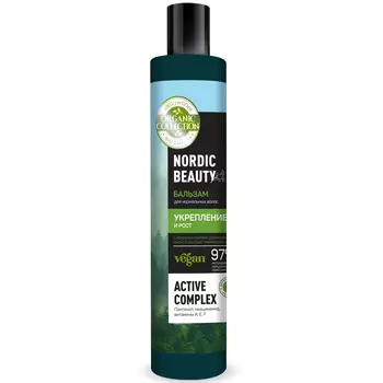 Organic Collection Бальзам для нормальных волос "Укрепление и рост", 400 мл (Organic Collection, )