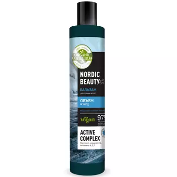 Organic Collection Бальзам для тонких волос "Объем и уход", 400 мл (Organic Collection, )