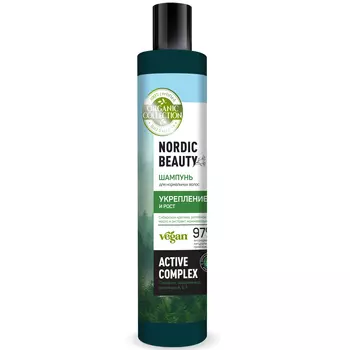 Organic Collection Шампунь для нормальных волос "Укрепление и рост", 400 мл (Organic Collection, )