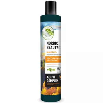 Organic Collection Шампунь для сухих и поврежденных волос "Восстановление и увлажнение", 400 мл (Organic Collection, )
