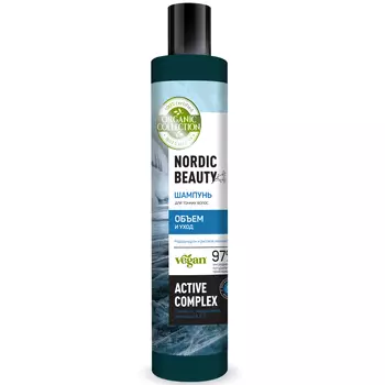 Organic Collection Шампунь для тонких волос "Объем и уход", 400 мл (Organic Collection, )