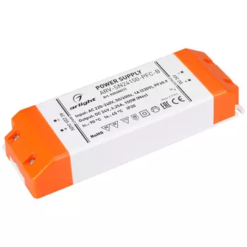 Блок питания ARV-SN24150-PFC-B (24V, 6.25A, 150W) (Arlight, IP20 Пластик, 3 года), 026404(1)