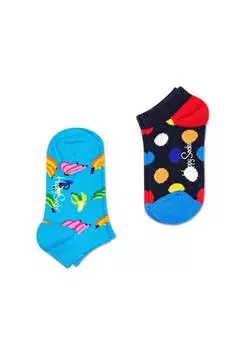 Носки Happy socks 2-Pack Big Dot Low Socks KBDO02
