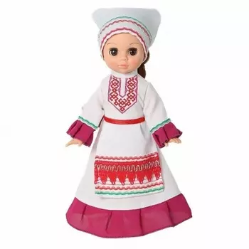 Эля Весна в марийском костюме Кукла пластмассовая