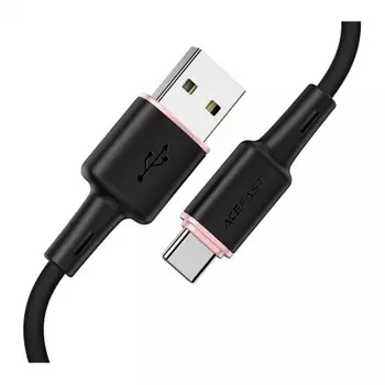 Кабель ACEFAST C2-04 USB-A to USB-C zinc alloy черный