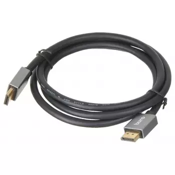 Кабель аудио-видео Buro DisplayPort (m)/DisplayPort (m) 1.5м. Позолоченные контакты черный (BHP-DPP-1.4-1.5G)
