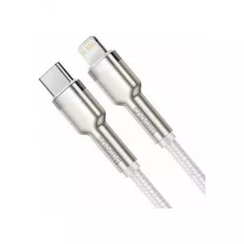 Кабель Baseus Cafule Series Type-C - Lightning PD 20W 1m White CATLJK-A02