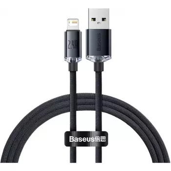 Кабель Baseus Crystal Shine 2m Black (CAJY000101)