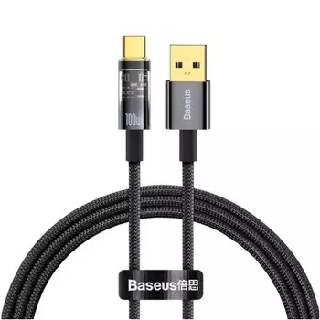 Кабель Baseus Explorer 1m Black (CATS000201)