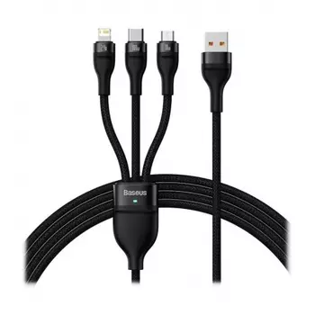 Кабель Baseus Flash Series II 1.2m Black (CASS030001)