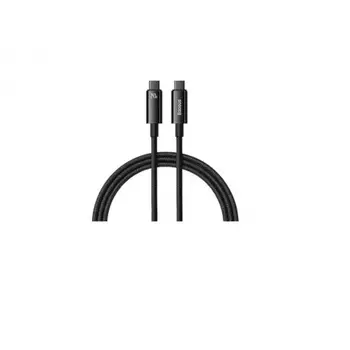 Кабель Baseus Tungsten Gold Type-C to Type-C 240W 2m Black (CAWJ040101)