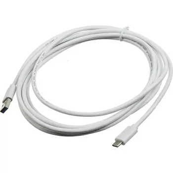 Кабель Buro BHP USB-TPC-3W USB 3.0 A(m) USB Type-C (m) 3м белый