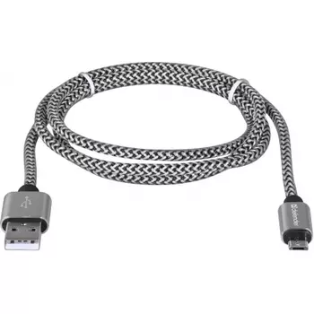 Кабель Defender USB08-03T USB - microUSB 1м (87803) White