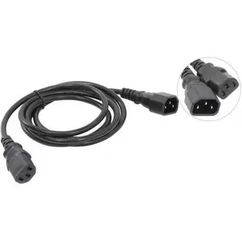 Кабель питания VCOM 1.8 м CE001-CU0.75-1.8M (монитор-компьютер)