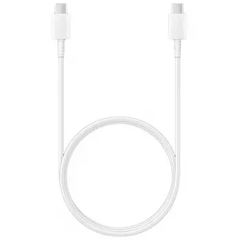 Кабель Samsung EP-DX310JWRGRU USB Type-C (m)-USB Type-C (m) 1.8м белый (упак.:1шт)