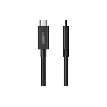 Кабель UGREEN US501 (30389) USB-C to USB-C Thunderbolt 4 40Gbps 100W Data. 0,8 м. черный